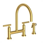 Newport Brass 1500-5413/04 East Linear Kitchen Bridge Faucet Satin (pvd). Fixed Price $2224.60.