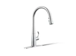 Kohler 596-VS Simplice Pull-down Kitchen Faucet Vibrant Stainless Steel Finish. Fixed Price $218.49.