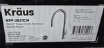 Kraus KPF-2821CH Oletto Chrome Pull-down Sprayer Kitchen Faucet. Fixed Price $151.99.