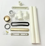 Kohler K-7272-BV Clearflo 1-1/2" Tub Drain Kit With Overflow, Brushed Bronze. Fixed Price $109.00.