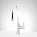 Signature Hardware SHXCGF107CP Single Handle Pull Down Kitchen Faucet Chrome. Fixed Price $552.60.