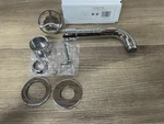 Delta T3558LF-WL Trinsic 1.2 Gpm Wall Mounted Bathroom Faucet, Chrome *read*. Fixed Price $59.99.