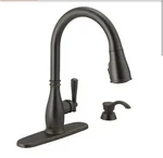 Delta Charmaine Single Handle Pull-down Kitchen Faucet With Soap Dispenser.... Fixed Price $154.99.