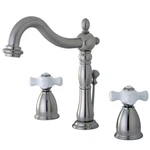 Kingston Brass KB1978PX 8-INCH Widespread Lavatory Faucet, Brushed Nickel. Fixed Price $366.24.