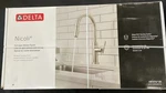 Nicoli Single Handle Pull Down Sprayer Kitchen Faucet With Slim. Fixed Price $165.00.
