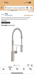 Moen Inara 87863SRS Spot Resist Stainless One-handle High Arc Pulldown. Fixed Price $150.00.
