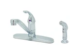 Proflo Kitchen Faucet W/ Sidespray In Polished Chrome PFXC4111CP. Fixed Price $49.00.