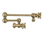 Whitehaus WHKPFCR3-9550-NT Vintage Iii Plus Pot Filler With Cross Handles. Fixed Price $700.00.