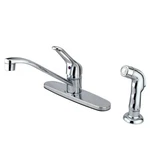 Kingston Brass KB562SP Wyndham 1.8 Gpm Standard Kitchen Faucet - Chrome. Fixed Price $87.72.