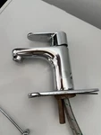 Hansgrohe Single-hole Lavatory Bathroom Faucet Chrome. Fixed Price $35.00.