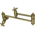 Kingston Brass KS3103AX Restoration 3.8 Gpm Wall Mounted Double - Antique. Fixed Price $150.00.