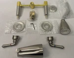Kingston Brass Magellan Tub And Shower Faucet Brushed Nickel GKB248. Fixed Price $42.86.