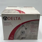 Delta Tub And Shower Trim Kit Chrome Finish Model #1343 New Nos. Fixed Price $58.50.