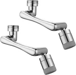 1080 + 360 Swivel Faucet Extender, 1440 Degree Rotatable Aerator Spl.... Fixed Price $48.43.
