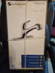 Glacier Bay Carla Pull-out Sprayer Kitchen Faucet Stainless Steel 1002 541 811. Fixed Price $48.30.