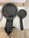 Delta 58680-BL25 Hydrorain H2OKINETIC 2.5GPM 5-SETTING Two-in-one, Matte Black. Fixed Price $259.00.