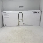 Kohler Sous Single-handle Semi-professional Kitchen Sink Faucet Vibrant.... Fixed Price $153.97.