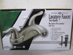 Ez-flo Impression Collection 4IN. Centerset 2-HANDLE Watersense Bathroom Nickel. Fixed Price $29.96.