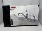 Brand New Delta 400-DST Classic Kitchen Faucet W/ Side Sprayer Chrome Finish (ve. Fixed Price $85.00.