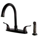 Kingston Brass FB7795YLSP Yosemite 8-INCH Centerset Kitchen Faucet With Sprayer. Fixed Price $120.09.