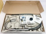 Delta Monrovia Single Handle Pull-down Bar/prep Faucet Lumicoat Arctic Stainless. Fixed Price $275.12.