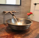 Sonoma Forge Waterbridge Rustic Copper Wall Mount Waterfall Faucet. Fixed Price $250.00.