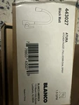 Blanco Atura 443027 Black Matt Kitchen Faucet Pull Down Sprayer New In Open Box. Fixed Price $125.00.