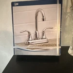 Ldr 51035CP Kitchen Faucet 4IN Centerset 2-HANDLE High Arc Chrome Nsf 61. Fixed Price $42.50.