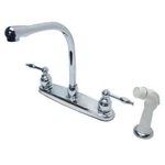 Kingston Brass KB2751KL 8-INCH Centerset Kitchen Faucet. Fixed Price $83.13.