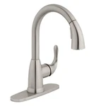 Dylan Single-handle Pull-down Sprayer Kitchen Faucet Stainless Steel. Fixed Price $98.11.