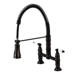 Kingston Brass GS127.PL Heritage 1.8 Gpm Deck Mounted Bridge Pull - Bronze. Fixed Price $493.97.