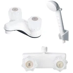 Laguna Brass 2000AWT/3220AWT/4120WT Rv Bathroom And Shower White Finish. Fixed Price $69.99.