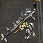 Kohler K-45906-CP Hydrorail Retrofit Shower With Arm,- Read. Fixed Price $94.00.
