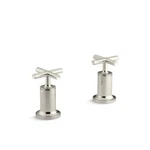 Kohler K-T14429-3-SN Purist Cross Handles For Bathroom Faucet Polished Nickel. Fixed Price $417.91.