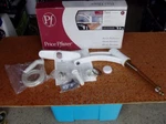 Price Pfister Parisa Kitchen Faucet White Single Control 4-HOLE Side Spray New. Fixed Price $174.99.