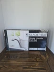 Glacier Bay Stainless Steel Single Handle Pull Out Sprayer Kitchen Faucet. Fixed Price $71.00.