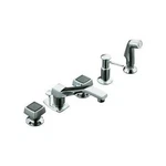 Kohler 6956/6962 Alterna Widespread Lavatory Shampoo Faucet Polished Chrome. Fixed Price $2999.00.