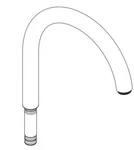 Moen 100487SRS Spout Kit, Spot Resist Stainless Steel. Fixed Price $49.95.