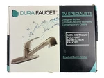 Dura Faucet DF-PK100-SN High-grade All Plastic Pull-out Kitchen Sink Chrome-new. Fixed Price $64.99.