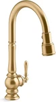 New Kohler 29709-2MB Artifacts Kitchen Faucet Vibrant Moderne Brass. Fixed Price $1086.14.