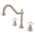 Kingston Brass KB179.PXLS Heritage 1.8 Gpm Widespread Kitchen - Nickel. Fixed Price $259.97.