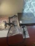 Signature Hardware 497561 Delacour 1.75 Gpm Double Handle Bridge Kitchen Faucet. Fixed Price $199.99.