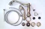 Delta T4797-PNLHP Cassidy Deck Mount Roman Tub Filler Brilliance Polished Nickel. Fixed Price $326.21.