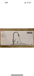 Kohler Thierry Two Handle Pull-down Kitchen Faucet With Soap Dispenser Vibrant. Fixed Price $239.99.