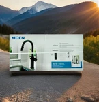 Moen Joric 87492BL Spot Resist Matte Black One-handle Pulldown Kitchen Faucet. Fixed Price $149.99.