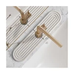 Eormoe Kitchen Faucet Splash Guard - Diatomite Stone Sink Tray, Absorb.... Fixed Price $25.59.