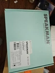 Speakman Caspian 8 In. Widespread 2-HANDLE Bathroom Faucet Brushed Nickel. Fixed Price $195.00.
