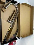Signature Hardware Ravenel 445048 Kitchen Faucet Polished Chrome *scratches*. Fixed Price $55.00.