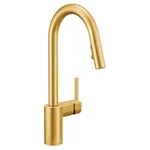 Moen Align 7565BG Brushed Gold Kitchen Pulldown Faucet Reflex. Fixed Price $578.99.