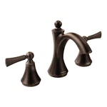 Moen T4520ORB Wynford Two-handle Widespread High-arc Bathroom Faucet. Fixed Price $399.99.